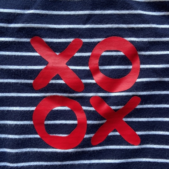 Hanna Andersson Striped Romper Unisex 6-12m (70cm) - Picture 4 of 10